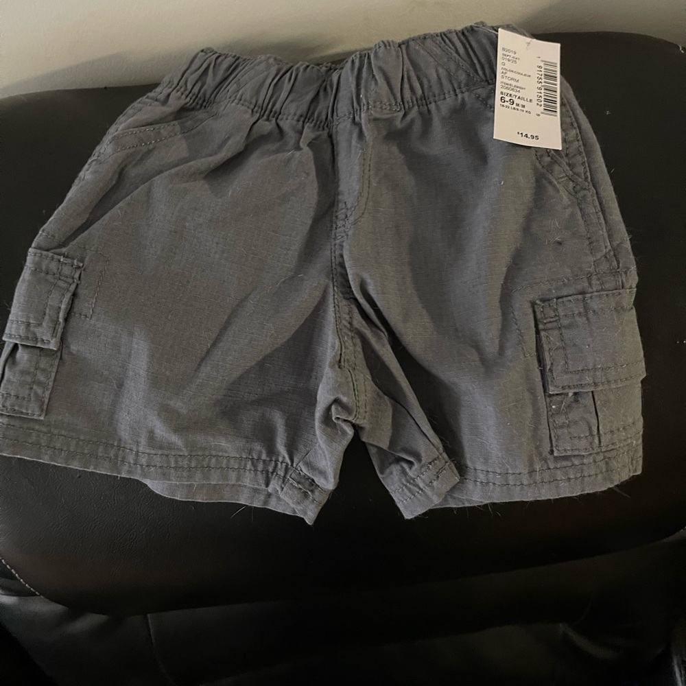 Baby boy cargo shorts 6-9 months